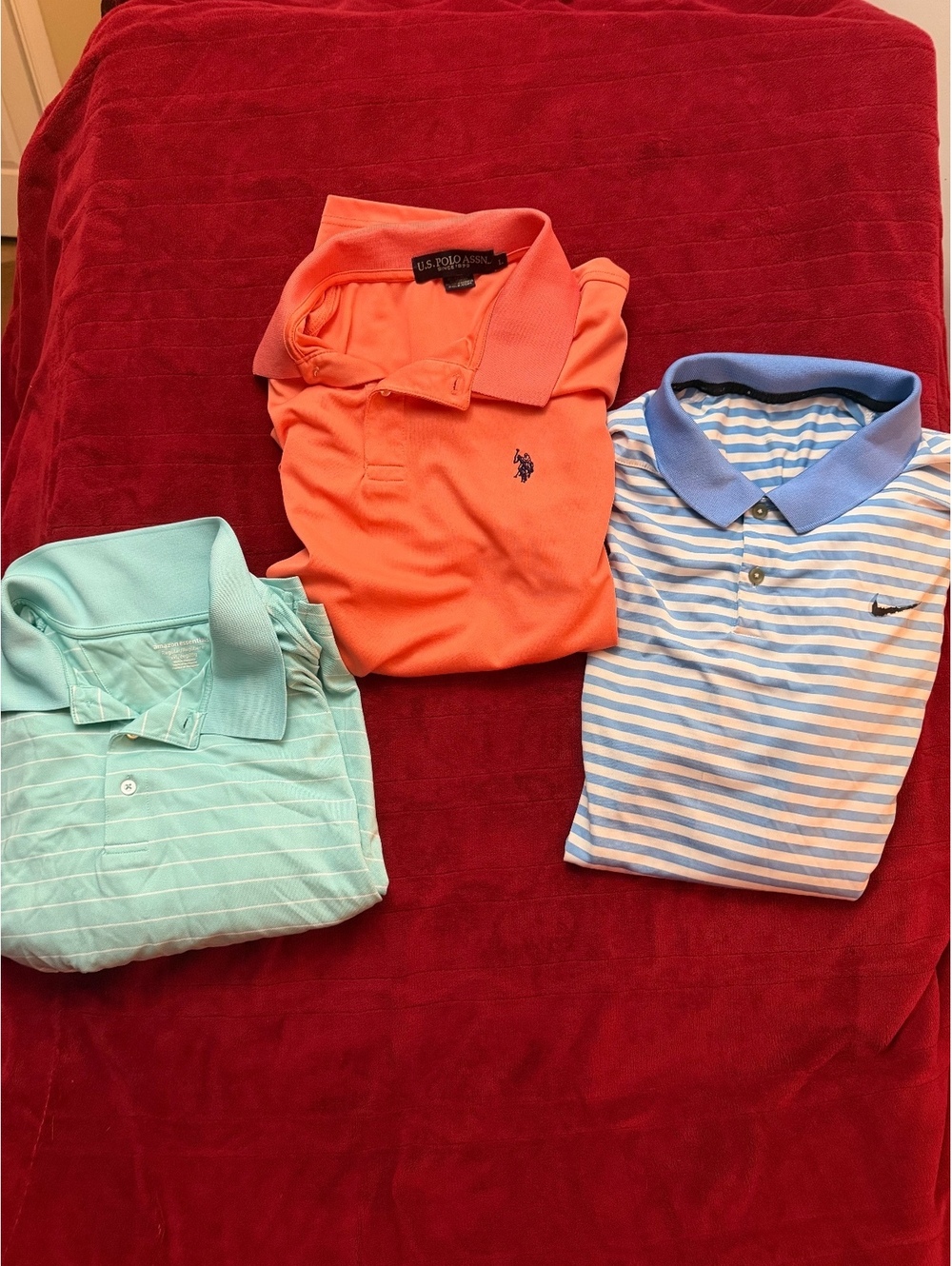 Men's Polo Shirt Bundle - Nike, U.S. Polo Assn., Amazon Essentials